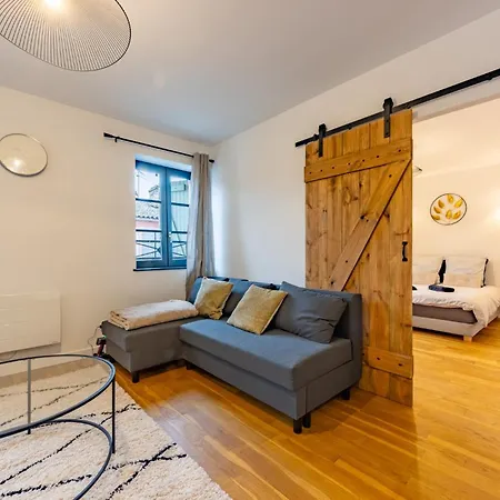 Le Beau Briand Proche Gare Parking Facile Apartament *